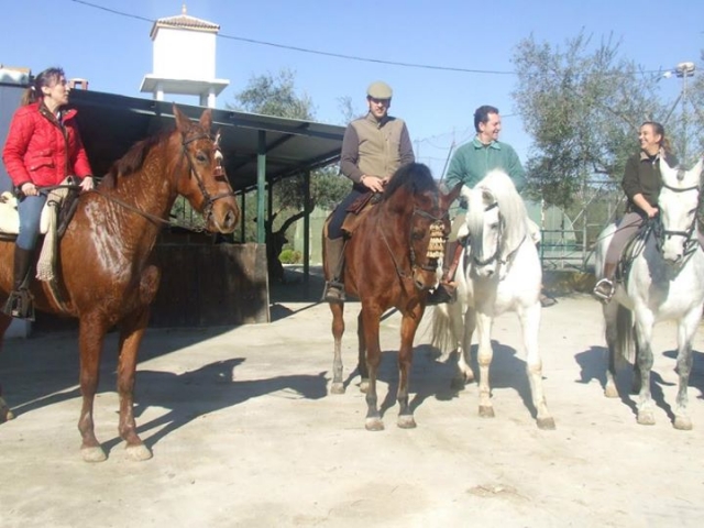 grupo a caballo